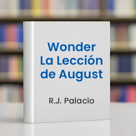Wonder la lección de August Libro Wonder la lección de August